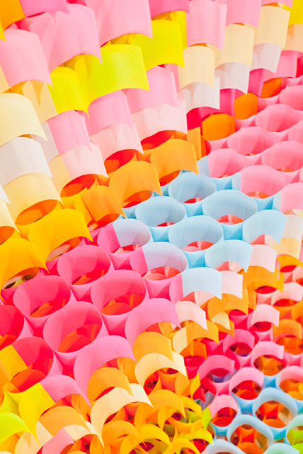 サムネイル:島田陽 / タトアーキテクツによるインスタレーション「post-it structures」