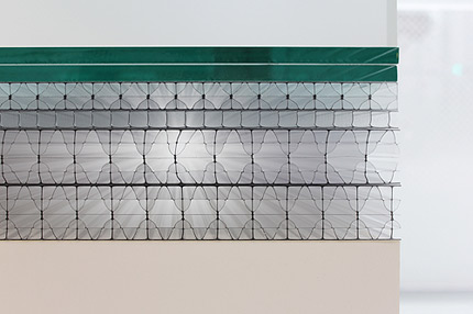 サムネイル:松島潤平 / 松島潤平建築設計事務所による、新しい建築の楽しさ2013展の会場構成「Cuttlebone」